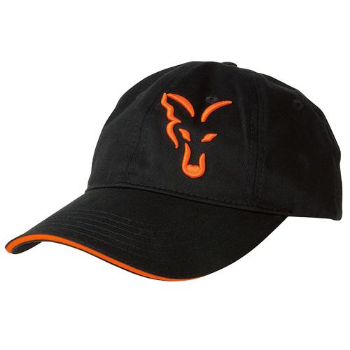 Fox Black/Orange Baseball Cap