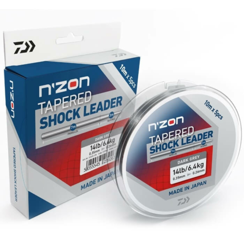 DAIWA N'ZON TAPERED SHOCK LEADERS 0,22mm-0,30mm