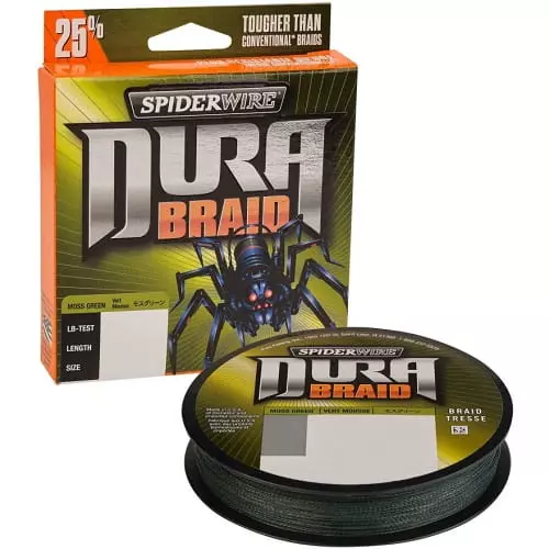 SpiderWire DuraBraid 0,43mm 135m Moss Green 45kg