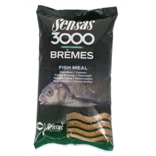 SENSAS 3000 SUPER BREMES FISH MEAL 1KG