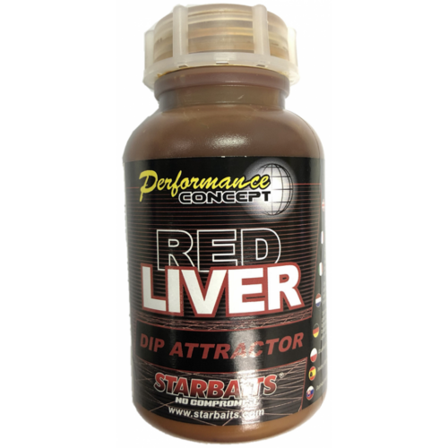 STARBAITS RED LIVER DIP ATTRACTOR 200ML