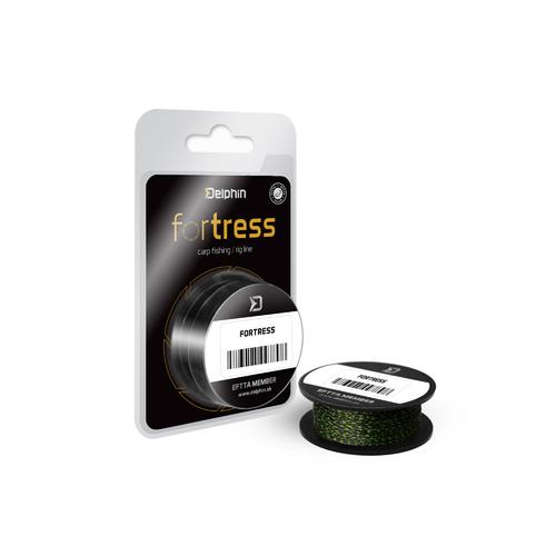 	Hookline Delphin FORTRESS fekete-zöld 35Lbs 20m